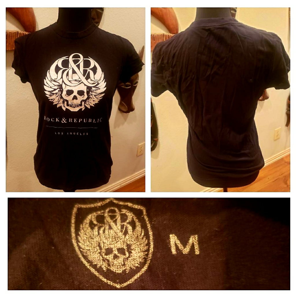 Rock & Republic Basic Logo Tee
